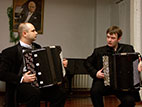 Concert by Borys Myronchuk and Artem Nyzhnyk at Donetsk State Conservatoire, Ukraine. 12.12.06